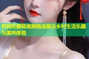 农民吃蘑菇视频精选展示乡村生活乐趣与美味体验