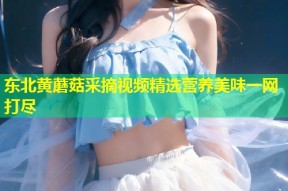 东北黄蘑菇采摘视频精选营养美味一网打尽