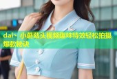 dai丶小蘑菇头视频趣味特效轻松拍摄爆款秘诀