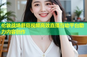 伦敦战场蘑菇视频高效直播互动平台助力内容创作
