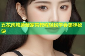 五花肉炖蘑菇家常教程轻松学会美味秘诀
