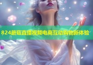 824蘑菇直播视频电商互动购物新体验