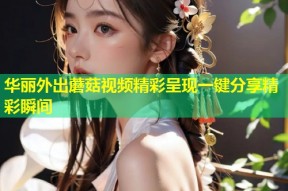 华丽外出蘑菇视频精彩呈现一键分享精彩瞬间