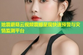 地震蘑菇云视频震撼呈现快速预警与灾情监测平台