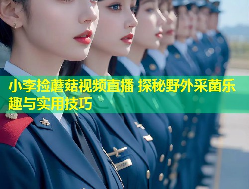 小李捡蘑菇视频直播 探秘野外采菌乐趣与实用技巧  第1张