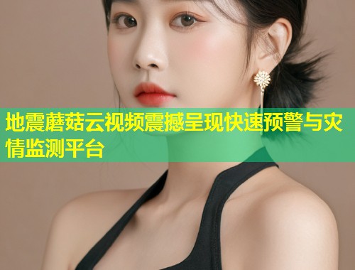 地震蘑菇云视频震撼呈现快速预警与灾情监测平台  第1张