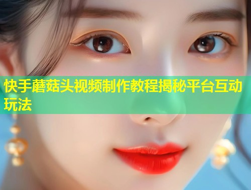 快手蘑菇头视频制作教程揭秘平台互动玩法  第1张