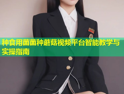 种食用菌菌种蘑菇视频平台智能教学与实操指南  第1张