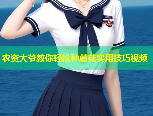 农资大爷教你轻松种蘑菇实用技巧视频  第1张