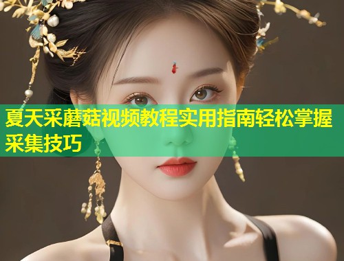 夏天采蘑菇视频教程实用指南轻松掌握采集技巧  第1张